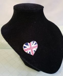 Angol zászlós melltű