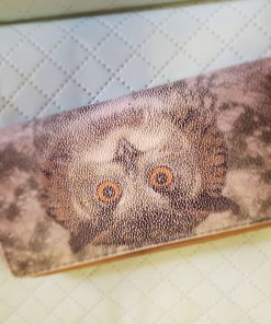 Női pénztárca, Uhu bagoly nyomatos