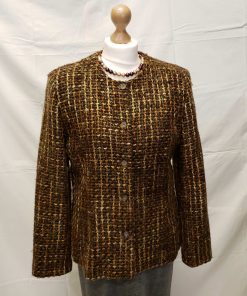 Női, őszi, rozsda színű blézer