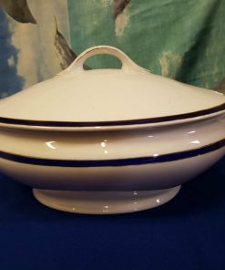 Osztrák porcelán leveses tál