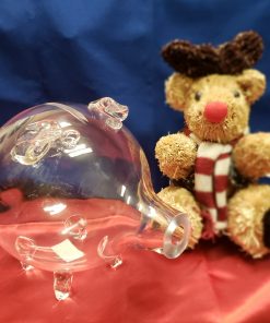 Malacpersely üvegből kb 3 literes