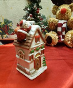 Karácsonyi dísz, mécsestartó