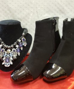 Női Weide bélelt bokacsizma 40-es