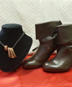 Női bőr bokacsizma 39-es