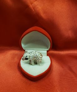 Swarovski kövekkel kirakott Koala medál